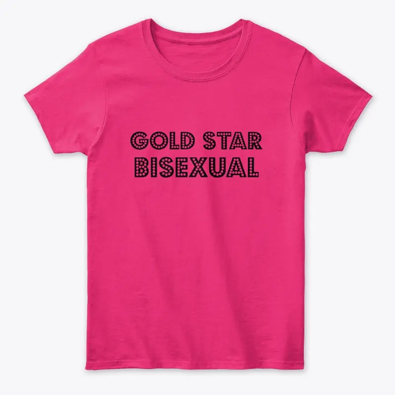 Gold Star Bisexual [PINK]